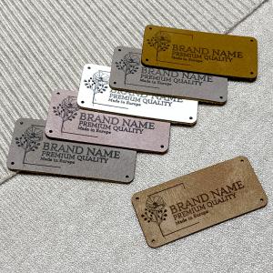 Faux leather labels - EP-M101