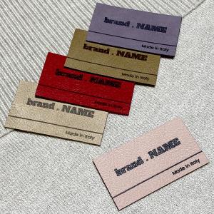 Faux leather labels - EP-M122
