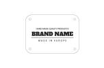 Faux leather label Model EP-M123