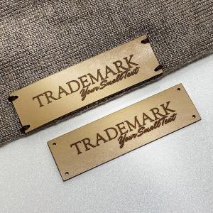 Genuine leather labels - EP-M34