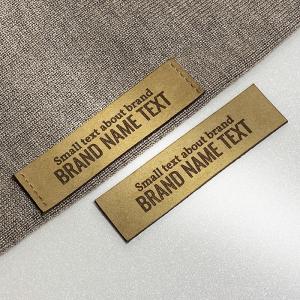 Genuine leather labels - EP-M35