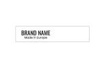 Genuine leather label Model EP-M46