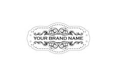 Genuine leather labels Model EP-M5