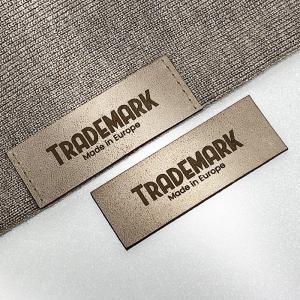 Genuine leather labels - EP-M56