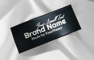 Brand name textile labels