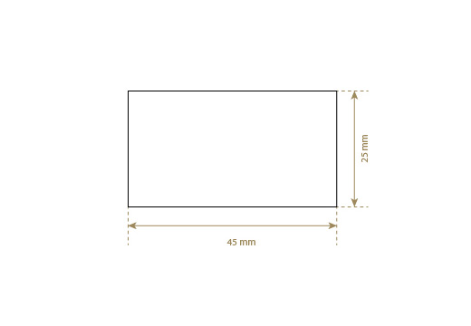 Faux leather label Model EP-M122