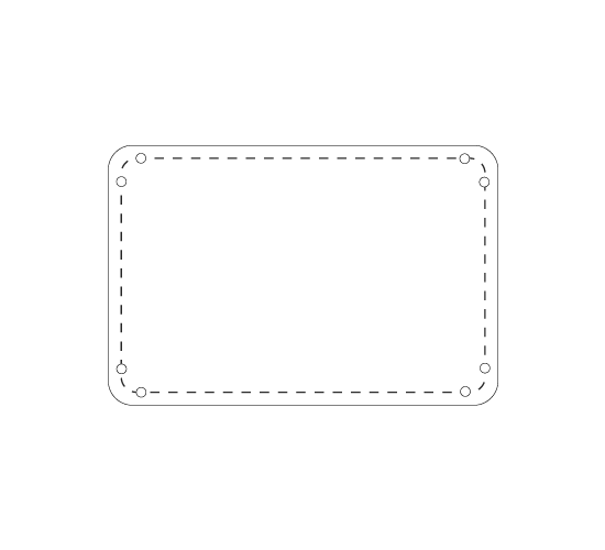 Faux leather label Model EP-M151