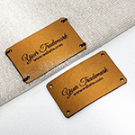 Genuine leather label Model EP-M32