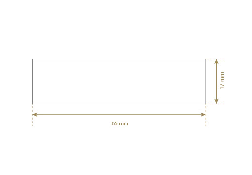 Genuine leather label Model EP-M35