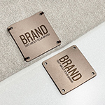 Genuine leather labels - EP-M38