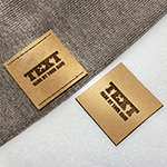 Genuine leather label Model EP-M45