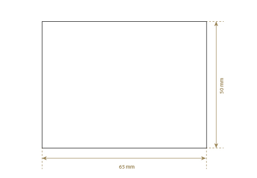 Genuine leather label Model EP-M49
