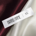 Brand name textile labels - TL-M23