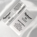 Laundry care and sizes label Model TC-M41