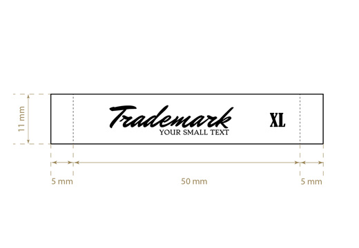 Woven label Common Style Model WL-M27