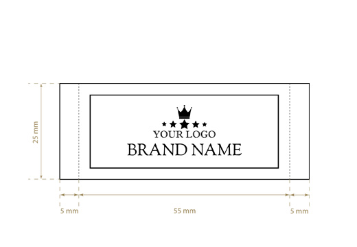 Woven label Frank Style Model WL-M90