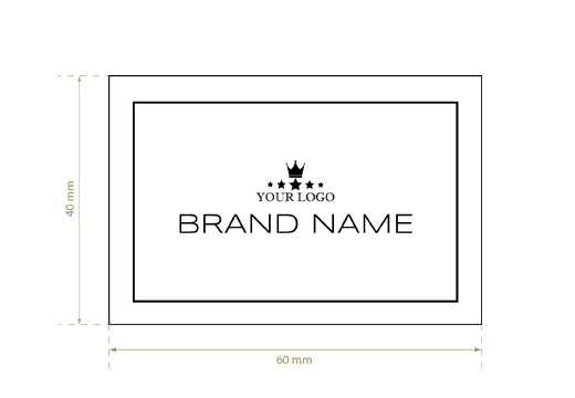 Woven label Modern Style Model WL-M98